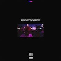 the cover of the album party trooper