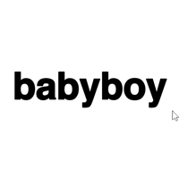 a black background with a mouse pointer in the middle